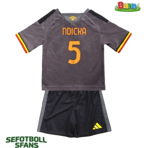 AS Roma Evan Ndicka #5 Tredjeställ Barn 2026-27 Kortärmad (+ Korta byxor)